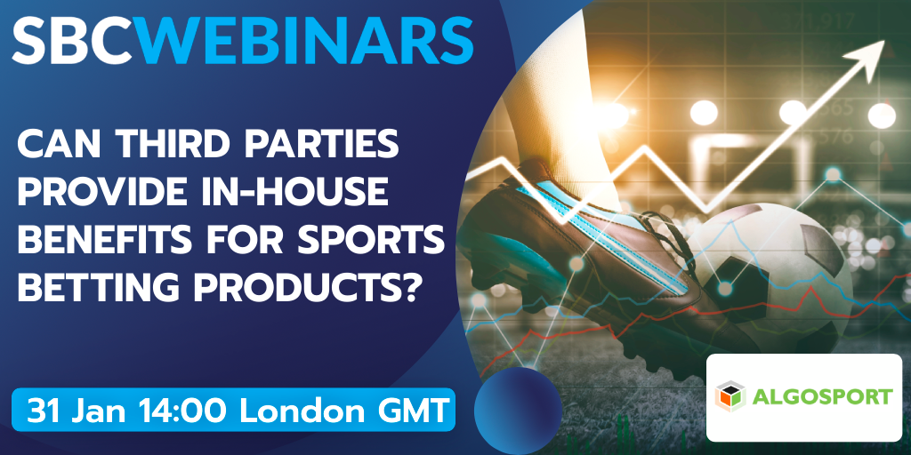 SBC Webinars and Algosport to discuss prospects of sports betting tech
